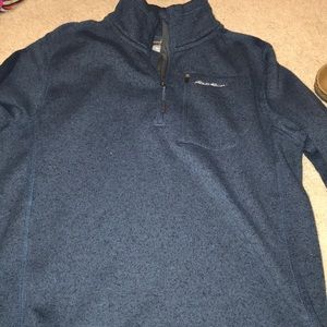 Eddie Bauer half zip pullover